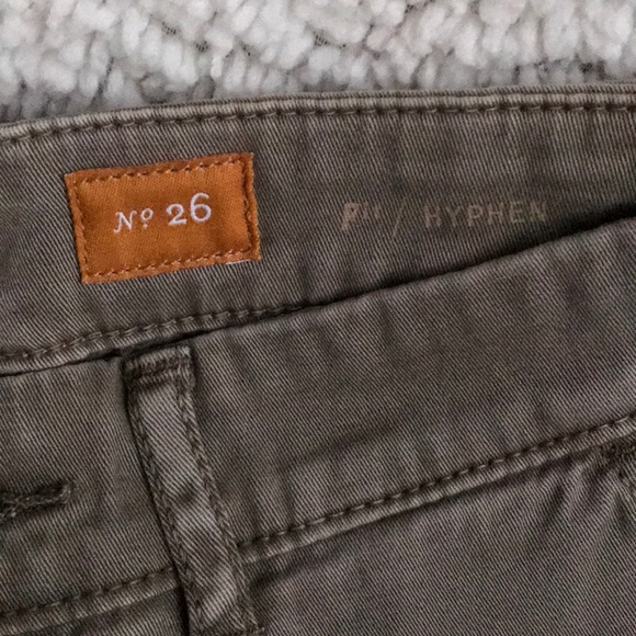 Anthropologie Light Forest Green Pant - Picture 2 of 6